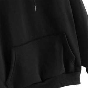 เสื้อฮู้ดดี้และเสื้อสเวตเชิ้ตผ้าฝ้ายฟลีซ 100% สำหรับผู้ชาย คุณภาพสูง ทรงโอเวอร์ไซส์ ผลิตแบบเป็นมิตรต่อสิ่งแวดล้อม ขายส่งสำหรับฤดูใบไม้ร่วง - Product Image 4