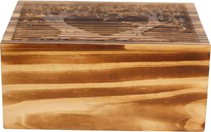 Wooden Urn <b>Box</b> <b>For</b> Male and Female Decorative Urns <b>For</b> Adult <b>Ashes</b> Wood Cremation Funeral Handmade Burial - Product Image 2