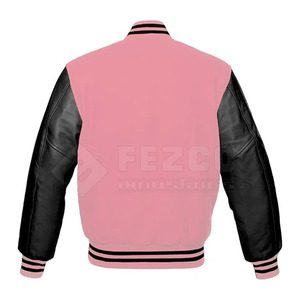 Services OEM – Blouson universitaire homme personnalisé de haute qualité avec logo, col montant et logo frontal, imperméable et à capuche - Product Image 2