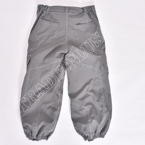 Pantalon de neige Cargo gris technique Bas de ski imperméable avec boucles de ceinture Ventilations multi-poches et chevilles réglables - Product Image 2