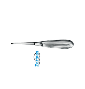Instrumento Quirúrgico Bruns Cureta de Hueso de Acero Inoxidable Manual con Mango Hueco Redondo No. 6 17 Cm-Fabricante y Exportador - Product Image 1
