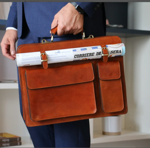 Laptop Bag, <b>Leather</b> Bag, Gift for Him, Shoulder Bag, Mens <b>Briefcase</b> Computer Sling Gifts for Him <b>Leather</b> <b>Briefcase</b> Man - Product Image 3