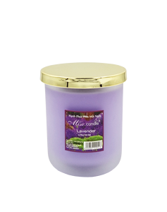 Venta al por mayor personalizada Navidad decoración del hogar taza de vidrio perfumado velas coloridas mezcla de cera de Palma Etiqueta Privada fábrica Año Nuevo - Product Image 6