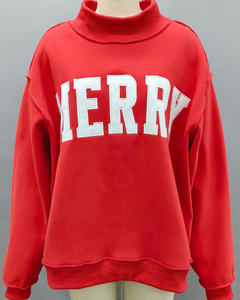 Sudadera Personalizada de Manga Larga Extra Grande para Mujer, Cuello Alto, Forro Polar, Ecológica, de Secado Rápido, 380g, Marca Personalizada - Product Image 2