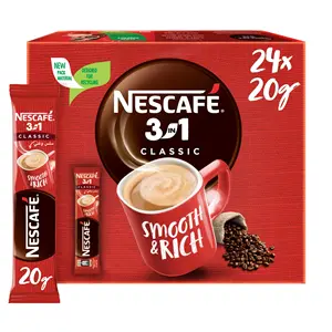 Nescafe Classic Coffee Powder Glass Bottle (25g)