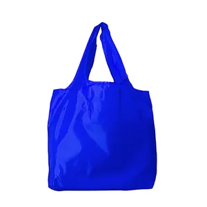 Borsa Shopper Pieghevole in RPET Ecologica, Borsa Promozionale Eco-Consapevole per Gadget - Product Image 2