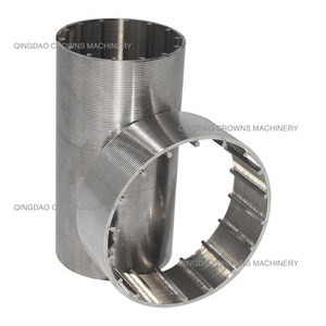 Hoàn toàn hàn dây bọc màn hình ống lỗ vuông cho dầu khí giếng lọc địa nhiệt kiểm soát cát không khí-vật liệu <span class=keywords><strong>composite</strong></span> - Product Image 4