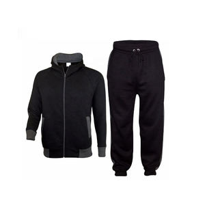 Service OEM, prix bas, survêtements décontractés pour hommes en coton 100% à capuche, couleur unie, vente de survêtements de sport, logo personnalisé, directement de l'usine - Product Image 4