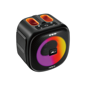 Digitalome SPA-105-4 <b>Portable</b> for Bluetooth <b>Speaker</b> <b>with</b> RGB LED Lighting and Wireless <b>Microphone</b> Battery Operated Functionality - Product Image 1