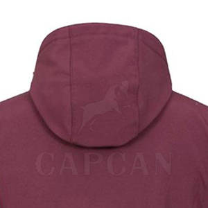 Chaqueta Softshell de invierno para mujer con bolsillos delanteros, diseño adelgazante, cómoda decoración de botones de Color personalizado, patrón sólido - Product Image 4