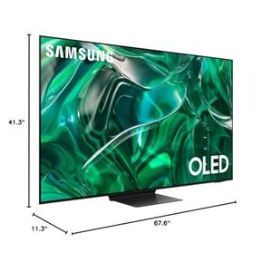 Paquete de televisor OLED inteligente HDR de 77 pulgadas con barra de sonido inalámbrica y altavoces traseros - Product Image 1