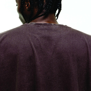 Camisetas en blanco a granel a la moda para hombre de peso pesado, Camiseta de algodón con hombros caídos de gran tamaño, camisetas en blanco Pastel con logotipo personalizado - Product Image 4