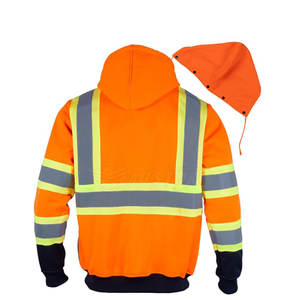 Alta calidad Hi Vis Hoodie 100% Poliéster Hi Vis Hoodie Mejor precio Hi Vis Hoodie Venta en línea para hombres - Product Image 2