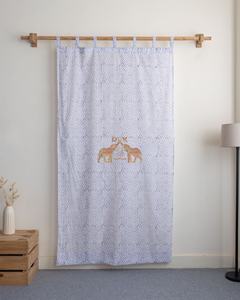 Nueva Colección de Cortinas de Algodón Estampadas con Flores, Hechas a Mano, para Sala de Estar, Cocina y Habitaciones - Product Image 5