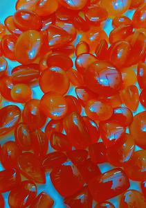 พลอยคาร์เนเลียนธรรมชาติคุณภาพ AAA+ รูปทรงผสมแบบคาโบชอง ปรับขนาดแล้ว ขายส่ง มีทุกขนาด - Product Image 3