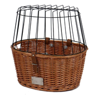 Panier de transport en rotin naturel écologique pour animaux de compagnie, panier de vélo en osier, taille personnalisée, pour la maison et l'extérieur, excellent choix, Vietnam