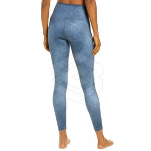 Leggings à sublimation Leggings de fitness taille haute pour femmes Leggings de fitness à sublimation Leggings d'entraînement à sublimation - Product Image 3