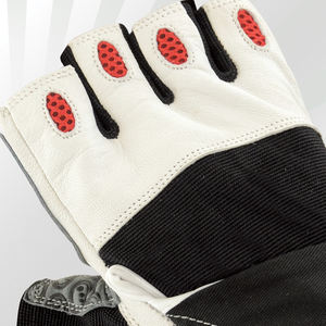 Gants d'haltérophilie en cuir respirant personnalisés par OEM pour les hommes et les femmes Gants d'entraînement sportif de forme physique de gymnase en gros - Product Image 2