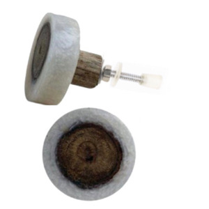 Perillas de armario de madera de resina blanca modernas hechas a mano, tirador de puerta de cajón para cocina, dormitorio, armario y tocador - Product Image 1