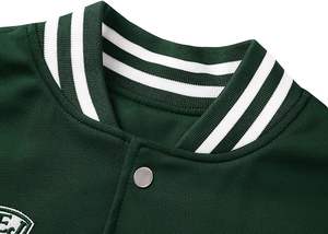 Veste Letterman haute qualité pour hommes Varsity Baseball Sleeves Double Breasted Winter Coat High Street Finished - Product Image 4