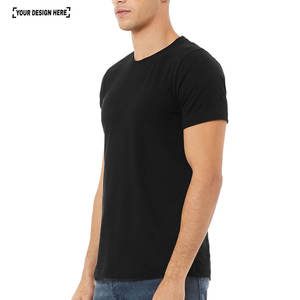 T-shirt à manches courtes en coton 100% de haute qualité, surdimensionné, ajusté, été, personnalisable avec votre propre logo, pour hommes - Product Image 3