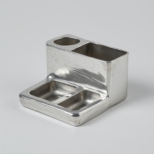 Porte-brosse à dents décoratif en acier inoxydable avec finition brossée conçu pour les maisons contemporaines et une utilisation hygiénique de la salle de bain. - Product Image 2