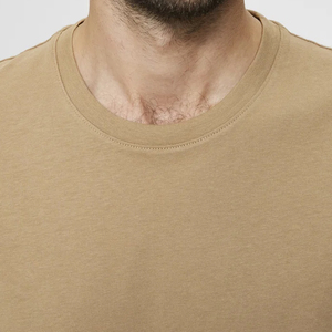 Breathable Contrast Stitching Knitted Men's T-Shirts Embroidery Short Sleeve OEM ODM Custom Design <b>Tshirts</b> Supplier From BD - Product Image 5