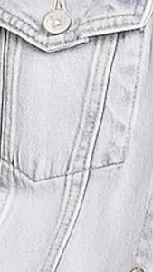 Veste Jeans 100% Coton Premium Personnalisé Jeans Veste Streetwear Mode - Product Image 5