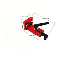 Supports coulissants en alliage d'aluminium de type 45 pour rail de coupe d'angle, guide de coupe d'angle, rail en T, outil de menuiserie, butée de rail