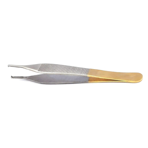 Service OEM ODM, forceps à tissus Adson, acier inoxydable argenté de haute qualité, manuel, réutilisable, certifié CE, classe I, certifié ISO13485 - Product Image 2