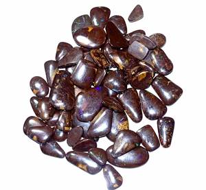 โอปอลหินธรรมชาติจากออสเตรเลียมือขัดรูปร่างแฟนซีอัญมณีหลวม Cabochon สําหรับเครื่องประดับแหวน - Product Image 3