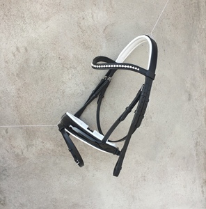 Bride de cheval anatomique de qualité supérieure avec boucle en acier inoxydable pour bride de cheval Design décoratif attrayant - Product Image 2