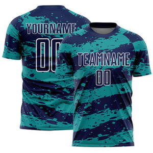 ชุดเสื้อฟุตบอลแบบแห้งเร็วชุดเสื้อกีฬาระบายอากาศ - Product Image 2
