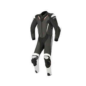 Combinaisons de sécurité en cuir pour moto de la meilleure qualité du Pakistan, coupe-vent respirant avec logo personnalisé, en vente toutes saisons - Product Image 6