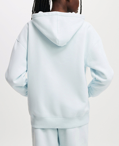 Custom casual wear Women <b>Thick</b> Cotton Fleece Relaxed Super Soft Heavyweight Oversize Pullover Hoodies With Kangaroo Pocket - Product Image 5