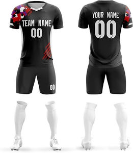 Conjunto de ropa de fútbol personalizada al por mayor, camisetas y pantalones cortos transpirables de excelente calidad para mujer, camiseta de último diseño para hombre, novedad de 2025 - Product Image 1