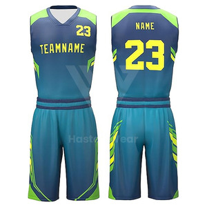 Nuevo Uniforme de Baloncesto de Estilo Moderno para Hombre, con Logotipo Bordado en Malla, Diseño Personalizado, 100% Poliéster - Product Image 1