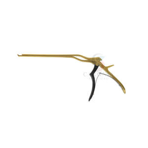 Rongeur de Bayoneta Manual de Alta Calidad, Instrumento Quirúrgico de Acero Inoxidable Caronia Surgical CS-BDR-605, Acabado Espejo Mate Satinado - Product Image 1