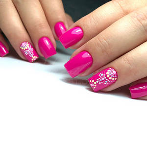 UV LED Gel Polish Color - Made in EU - CPNP - Pink - Gel Polish 113 - Something Cool 12ml - Mystic Nails - Product Image 3