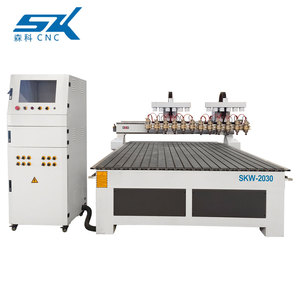 Enrutador <span class=keywords><strong>CNC</strong></span> 2125, máquina de tallado de grabado de un solo cabezal para corte de madera acrílica MDF, equipado con NC Studio Syntec Richauto - Product Image 4