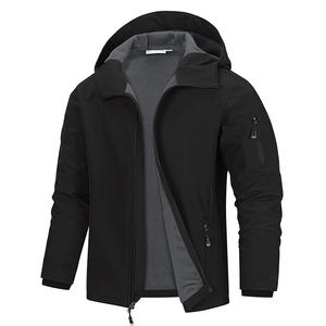 Veste softshell personnalisée de haute qualité pour hommes pour la randonnée en plein air la pêche imperméable coupe-vent support en toile pour l'hiver High Street - Product Image 6