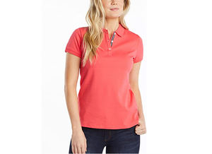 2025 nuevo estilo de ropa informal para mujer, polos transpirables de manga corta de algodón 100% de alta calidad con logotipo personalizado - Product Image 6