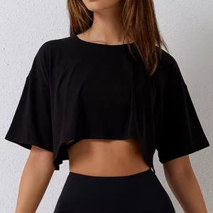 Top Corto de Alta Calidad para Mujer, Servicio OEM Personalizado, Multicolor, Fabricación Bangladesí - Product Image 2