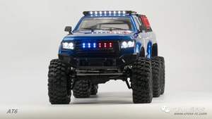 CROSSRC AT6 1/10 RC Crawler 6x6 <span class=keywords><strong>Unimog</strong></span> Camión Estilo Militar con Tres Ejes Portales, Bloqueo de Diferencial Independiente 6WD, 2 Velocidades, Grado Hobby RTR - Product Image 4