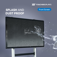 Pantalla Táctil de 55'' para Dispositivos, Equipo de Enseñanza Inalámbrico, Pizarra Interactiva