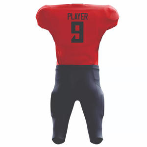 Uniformes de sublimación digital de fútbol americano personalizados, conjunto de pantalones y Jersey, uniformes de fútbol con bandera de equipo deportivo sublimado - Product Image 3