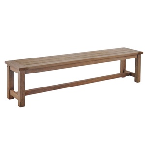 Banco de Jardín Delia01 de Madera Maciza de Java Furni Craft con Acabado Moderno para Uso en Exteriores - Product Image 1
