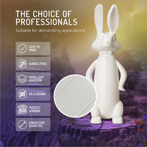 Filamento para Impresora 3D WINKLE PETG 1.75mm 1kg, Alta Resistencia a Impactos, Fácil de Imprimir, Fabricación Europea, Tolerancia de 0.05mm, 220-240 - Product Image 4