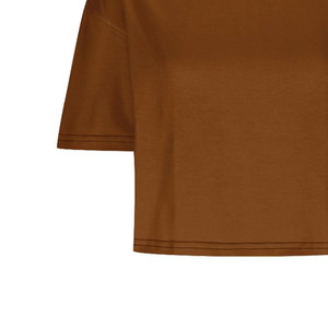 Camiseta corta con logotipo personalizado del fabricante al por mayor, camiseta con logotipo personalizado, ropa de verano, Camiseta corta para mujer - Product Image 6
