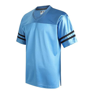 Maillot de football américain personnalisé court haut de sport Streetwear sublimé brodé votre propre conception maillot de football - Product Image 1